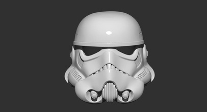 stormtrooper casco estrella guerra soldado muerte estelar juguete máscara cabeza gorra cosplay tormenta juegos juguetes 3d print model - Mito3D