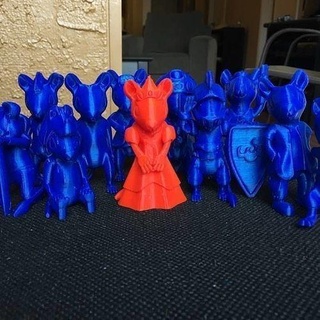 hikaye veznedar Gerbil anlatıcısı samantha anime sıçan Naruto laboratuar hamster Sanat heykeller 3d print model - Mito3D