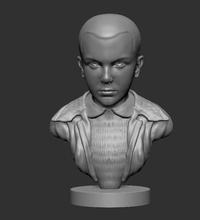 étranger buste étranges démogorgon Netflix art sculptures 3d print model - Mito3D