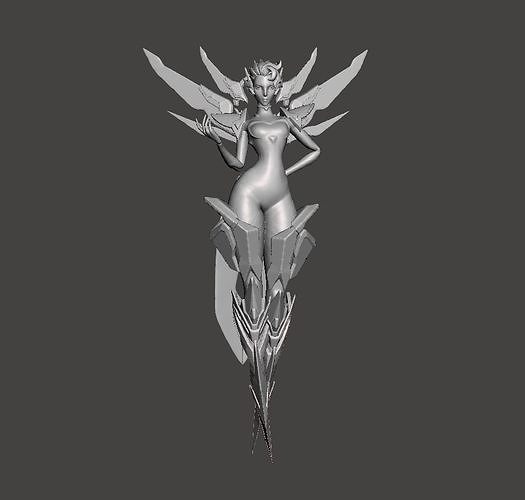 strike commander camille 3d model league of legends wild rift lol games toys 3D print model - Mito3D