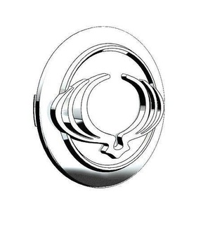 stub ssangyong symbol image design emblem logo insert wheel science 3d print model - Mito3D