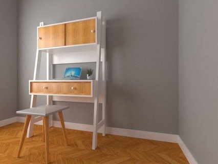 étude table conception enfants meubles travail interiordesign intérieur étudetableenfants maison 3d print model - Mito3D