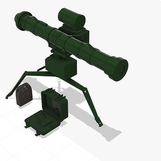 stugna-p ukrainian atgm 3d model weapon military war army technology modern misile ukraine defence gun hobby diy 3d print model - Mito3D