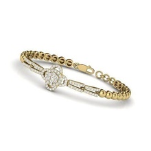 élégant antique bracelet or bijoux argent mode bague diamant engagement engagem boucle d'oreille beauté saphir collier bracelets pendentif 3d print model - Mito3D
