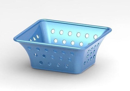 stylish fruit tray kitchen container food houseware utensils dinning house dining vegetable cookware appliance gift fashion dinner miscellaneous supermarket groceries 3d print model - Mito3D