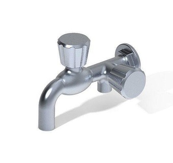 stylish tap bathroom water chrome bath sink interior fixture toilet faucet shower luxury decor house steel people modern metal cloth accessories 3d print model - Mito3D