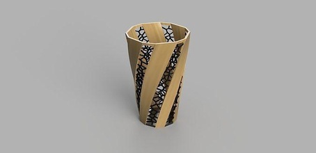 stylish vase 09 flower pot design decor houseware plant desk homedecor house printer 3d 3d print model - Mito3D