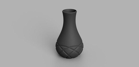 flower vase 14 art home design decor desk plant pot houseware stylish house printer 3d 3d print model - Mito3D