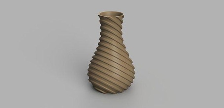 flower vase 15 pot stylish home decor art houseware decoration plant house printer 3d 3d print model - Mito3D