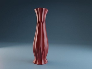 stilvoll vase dekor dekoration blume haushaltswaren innere 3d drucken druckbar design zubehör zuhause haus dekorativ blumen 3d print model - Mito3D