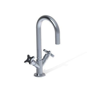 stylish wash mixer tap sink faucet shower soap water mirror brass metal kitchen mechanical hobby silver steel house dining 3d print model - Mito3D