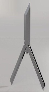 stilize kelebek bıçak 3d Yazdır 3dprint yazdırılabilir tasarım kıpır oyuncak balisong hobi kendin yap 3d print model - Mito3D