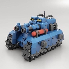 estilizado tanque 3d impressão veículo guerra militares exército imprimível combate batalha jogos brinquedos borda 3d print model - Mito3D