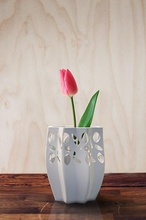 stilizzato vaso 3d stampa interni stampante fiori Accessori Casa arredamento 3d print model - Mito3D