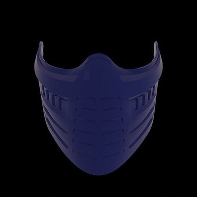 sub zero masque lin kuei grand maître mortel kombat 11 zéro kuai liang cryomancien 3d impression cosplay tpu mode 3d print model - Mito3D