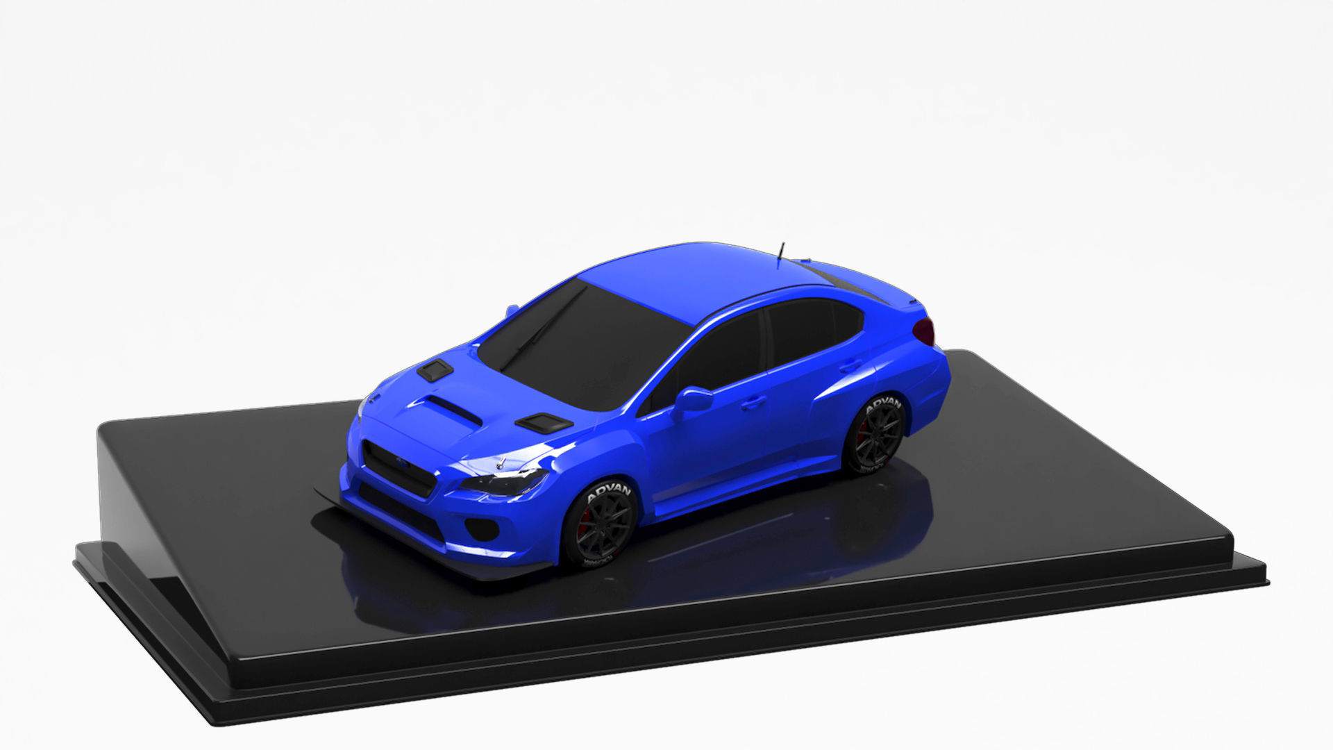 Subaru Sti 3d Printing Models Mito3d