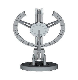 cadran solaire l'horloge Jin maison décor 3d print model - Mito3D