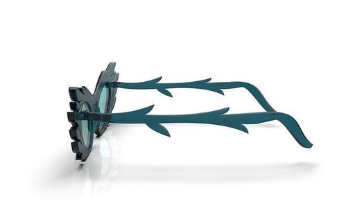 oculos escuros Projeto lente arte Óculos plástico sol óculos olho vestem moda acessório visão ótico óptico beleza 3d print model - Mito3D