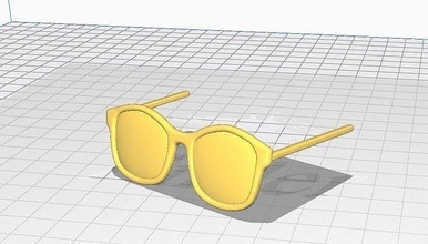sunglasses sunglass specs spec glasses contacts googles goggles fashion eyesight optical rayban spectacle google eye spectacles eyewear accessory sight 3d print model - Mito3D