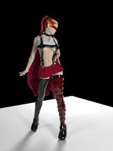 super cappuccetto rosso roja femmina carattere mujer comico escultura collezione figure arte sculture 3d print model - Mito3D