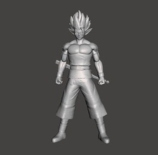 super fu 3d model dragon ball dragonball dbh games toys 3d print model - Mito3D