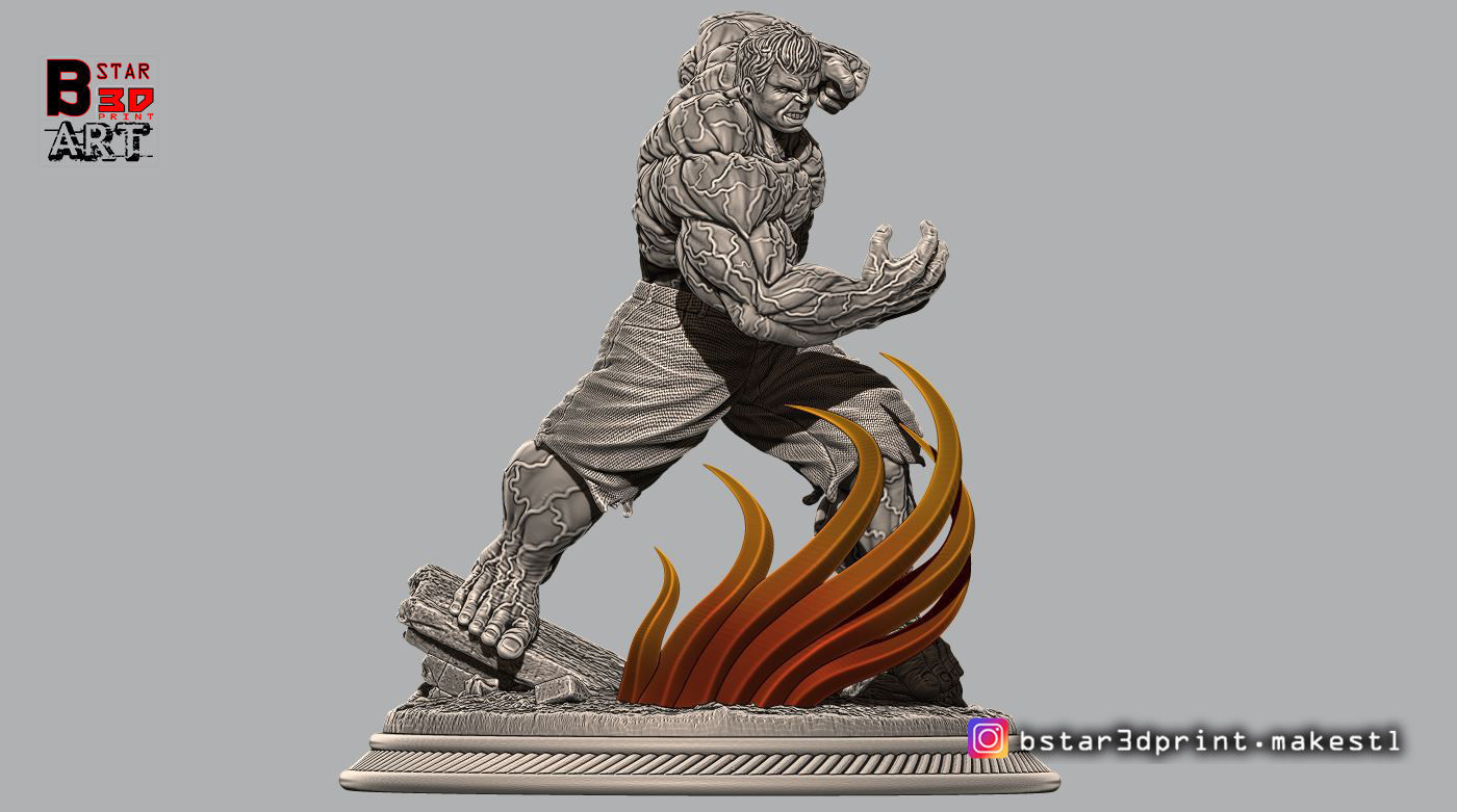 super hulk - hero marvel superhero thor ironman iron man stark mark captain sculpture figure hulkangry toy superhulk art sculptures 3D print model - Mito3D