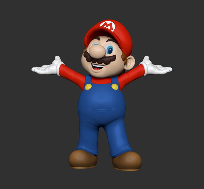 super mario supermario toy collectable lego 3dprint 3d games toys 3D print model - Mito3D