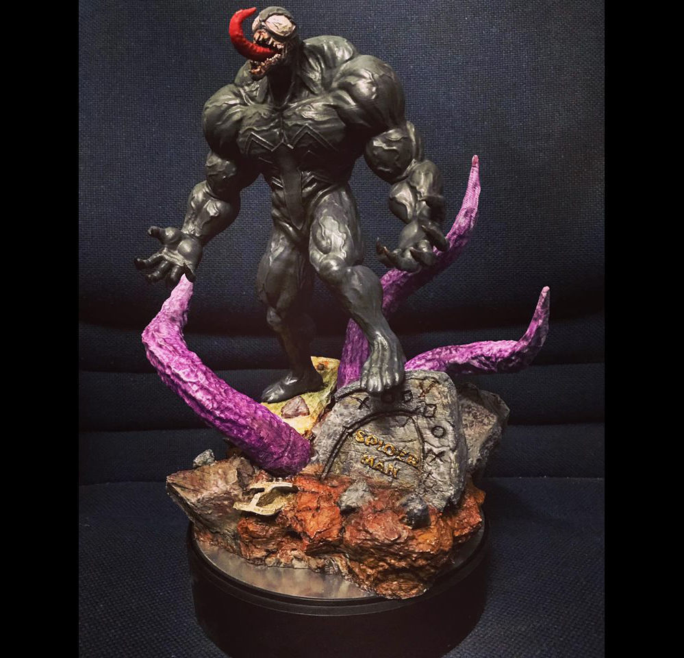 super venom - marvel venomstl venom3d venomscuplt scupltures film ironman captain anatomy monster demon dc creature figure carnage venom2021 art sculptures 3D print model - Mito3D