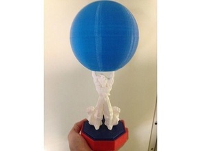 superball continuar pelota z decoración moda enamorado casa celular gojo juegos departamento pelicula nerds 3d print model - Mito3D