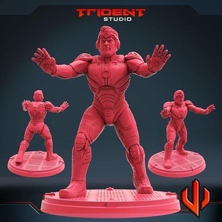 superior tinman hero toys art miniatures sculptures 3d print model - Mito3D