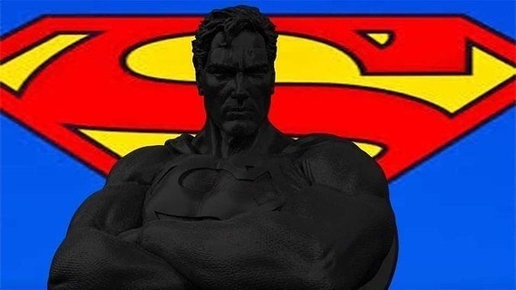 Süpermen büst 3d baskı dc çizgi roman süper kahraman batman komik kripton kal el kurgusal Clark karakterler Darkseid Brainiac Zod kiyamet gunu metal Sanat heykeller yazdırılabilir 3d print model - Mito3D