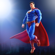 superman sculpt zbrush print 3dprint superheroes characters art sculptures 3d print model - Mito3D