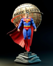 superuomo statua batman dc meraviglia super eroe clark snyder snydercut 3dprint collezione giustizia lega comico supereroe giocattoli giochi 3d print model - Mito3D