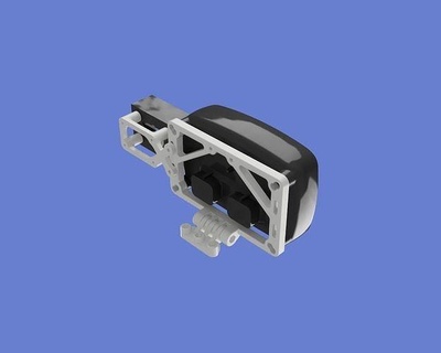 destek Fueltech ft450 ft550 ft600 kısa çizgi ecu yarış süper arabalar çeyrek mille sürüklemek Bilim mühendislik 3d print model - Mito3D