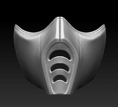 chirurgisch Maske scifi Mund Gesicht Mode Schönheit Uniform Wissenschaft Nase Theater 3d print model - Mito3D
