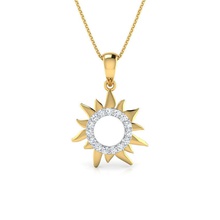 surya pendant jewelry earring gold silver diamond jewellery necklace fashion beauty gem printable jewel white brilliant ring bracelet engagem cad pendants 3d print model - Mito3D