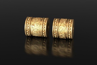 suspension 3 bijoux or d'argent de l'anneau doigt le diamant pendentif bracelet sergi la support pendentifs 3d print model - Mito3D