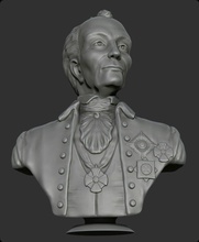 suvorov alexander vasilyevich a arte socorro do busto escultura estátua figur torso personagens 3d imprimir cnc esculturas 3d print model - Mito3D