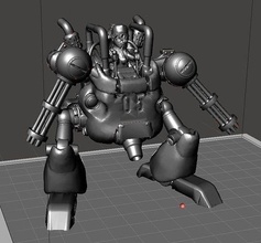svx 15d slagnoide in metal slug giocattolo snk filo robot gioco meccanico arma retrò metallo lumaca giochi giocattoli 3d print model - Mito3D