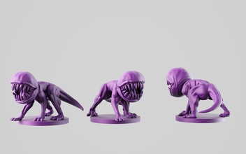 bataklık han canavar ağız oyuncak gormiti kasvetli zindan ejderhalar rpg rol oyna yaratık çaylak inek minyatür masa oyunu sla dlp iplik oyunlar oyuncaklar 3d print model - Mito3D