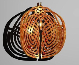 cigno nodo pendente gioielleria collana celtico knotwork artchallenge ciondoli 3d print model - Mito3D