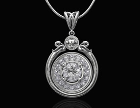 swan pendant gems jewelry 3d printable stl pendants gold silver platinum sterling gemstones fashion brilliant women bird stylish jewel 3d print model - Mito3D