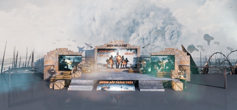 swat palcoscenico design viaggio all'aperto inverno paesaggio arte 3d print model - Mito3D