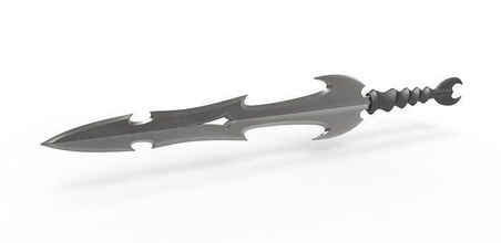 espada of hela película thor ragnarok 2017 pelea confusa arma maravilla cuchillo militar historietas diosa muerte mcu pasatiempo bricolaje diy 3d print model - Mito3D