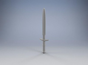 sword of king witch - lc lego minifigure tolkien legolordoftherings legohobbit games toys 3d print model - Mito3D