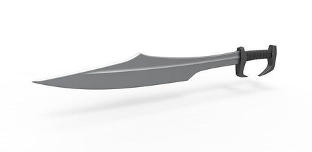 épée film 300 lame mêlée arme cosplay réplique soutenir impression imprimable roi léonidas spartiates militaire loisir diy 3d print model - Mito3D