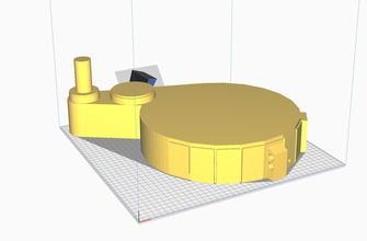 synchroniser générateur or espaceur proton pack illustration progrès diagramme science scientifique chasseurs fantômes protonpack loisir diy 3d print model - Mito3D