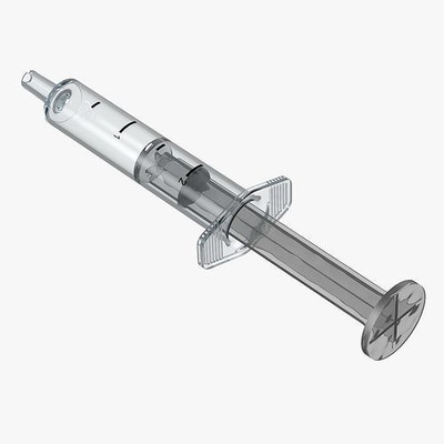 syringe medical instrument hospital equipment health doctor injection fluids needle science first aid 3d print model - Mito3D