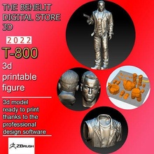 800 Terminator Arnold ender3 impresion3d Kunst Skulpturen 3d print model - Mito3D