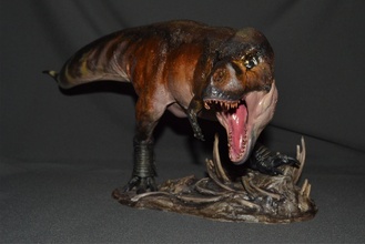 rex prototypage imprimable dinosaure reptile lézard animal jurassique préhistorique monstre paléontologie bête miniatures figurines créature tyranosaure tyran roi jouets jeux 3d print model - Mito3D